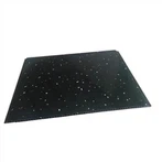 Tấm tường PVC lấp lánh màu đen