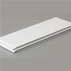 Tấm ốp PVC trắng